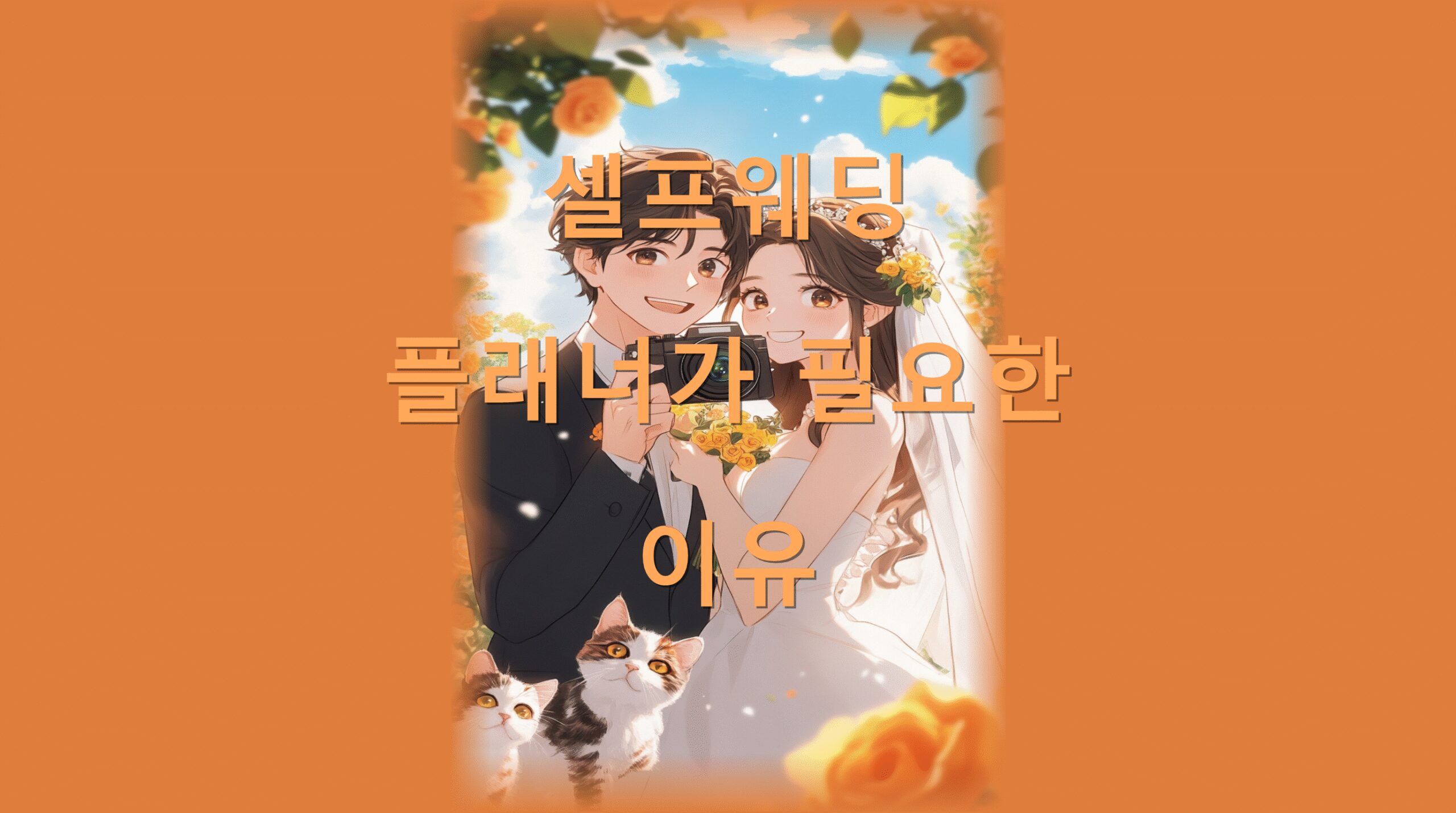 셀프웨딩 플래너가 필요한 이유