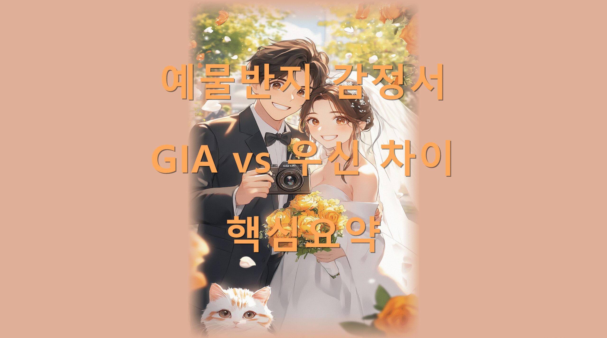 예물반지 감정서 GIA vs 우신 차이 핵심요약
