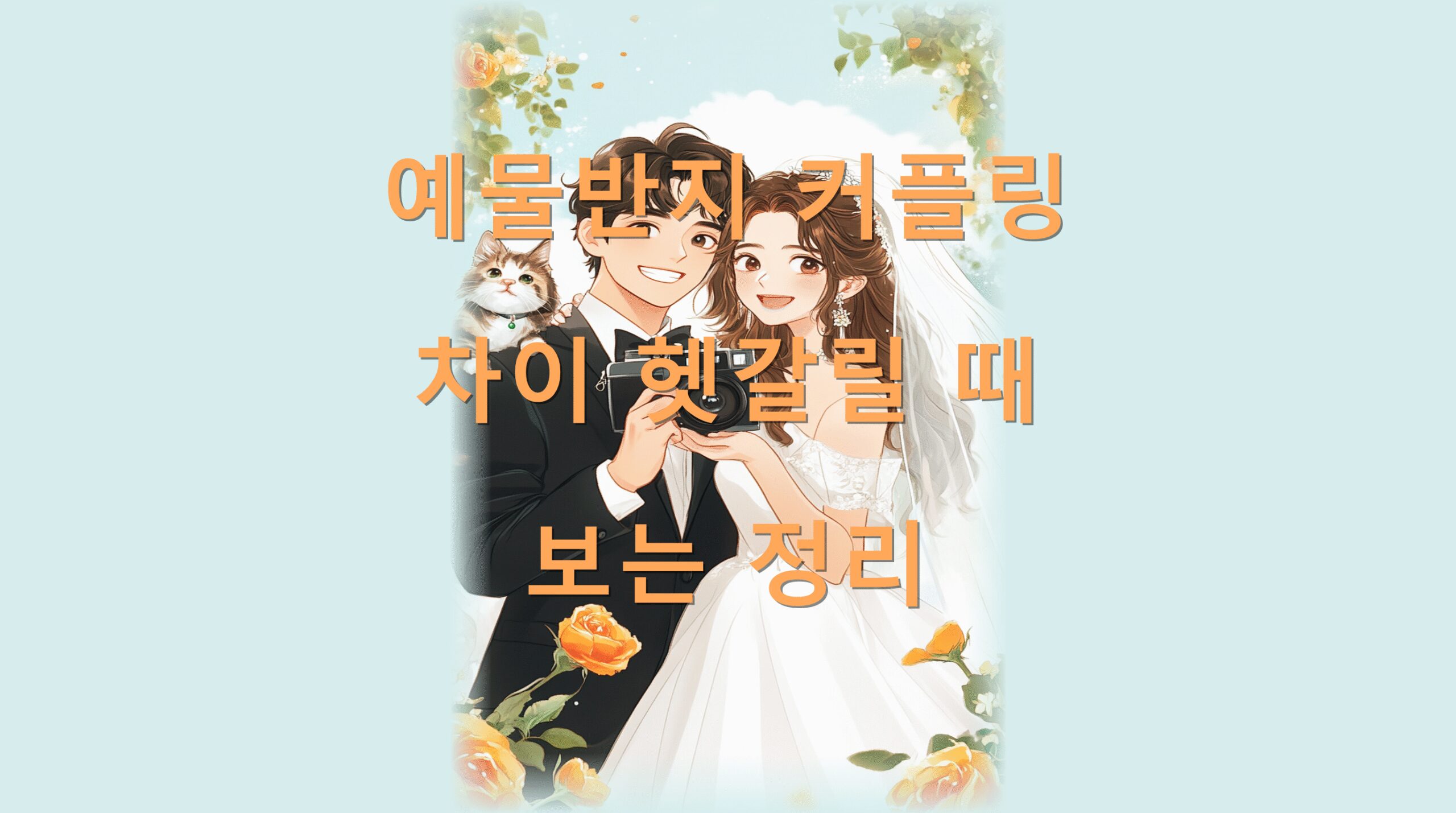예물반지 커플링 차이 헷갈릴 때 보는 정리