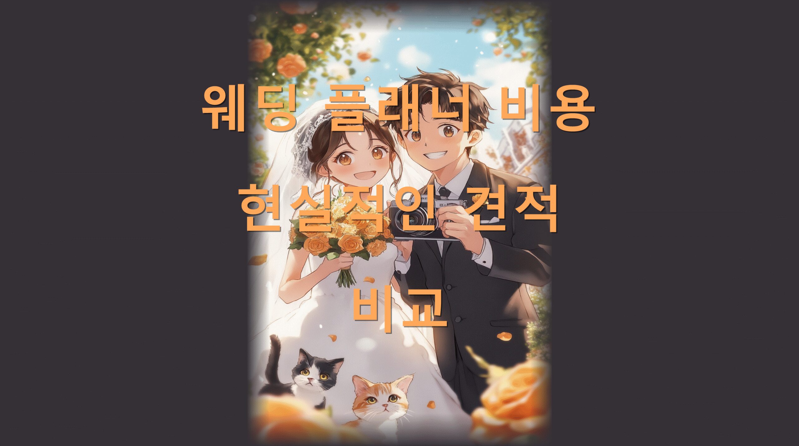웨딩 플래너 비용 현실적인 견적 비교